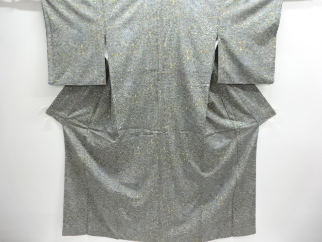 JAPANESE KIMONO / KOMON / FLORAL SARASA